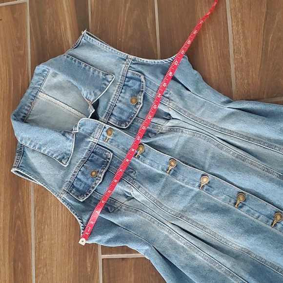 Shein Denim Dress Women Dress S - Picture 5 of 6